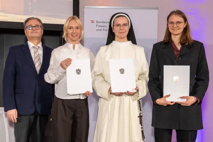 Verleihung Würdigungspreis