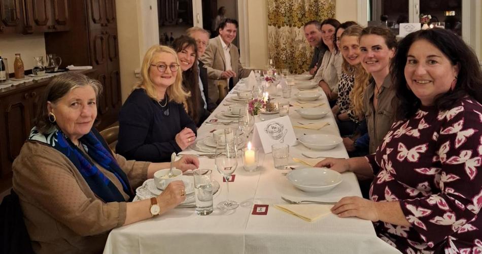 Dinner arm und reich